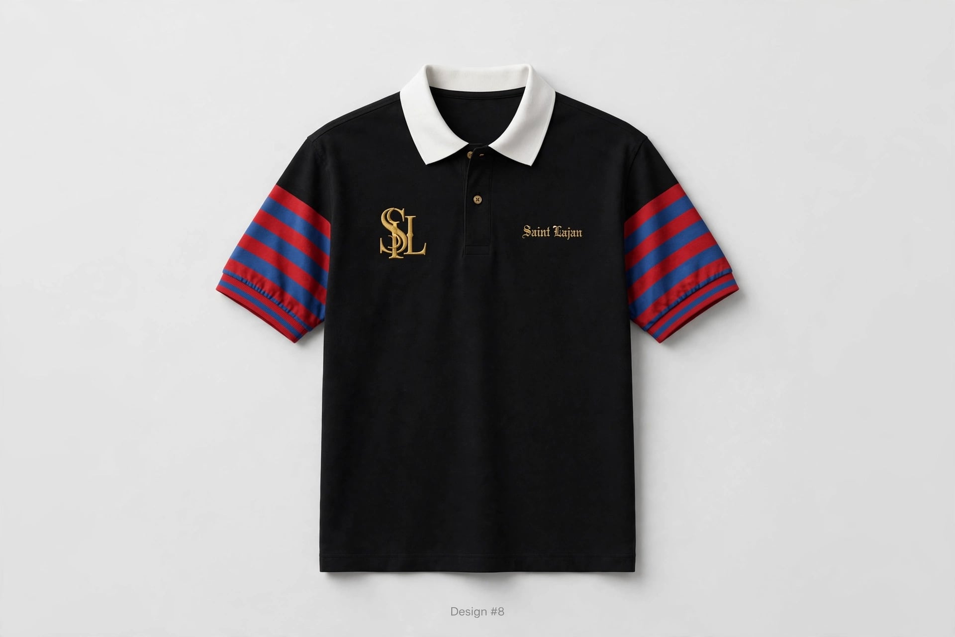 Crest Polo — Black