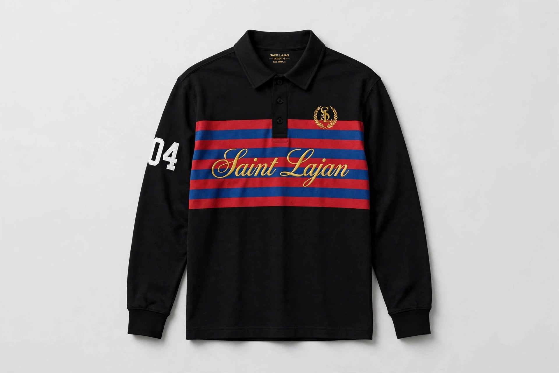Crest Tee — Cream Varsity