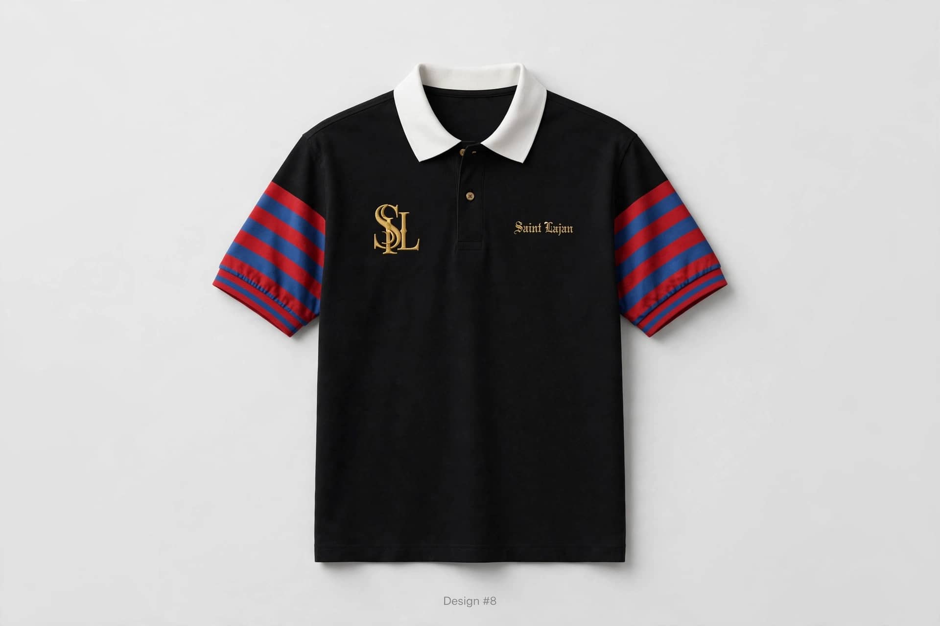 Crest Polo — Black